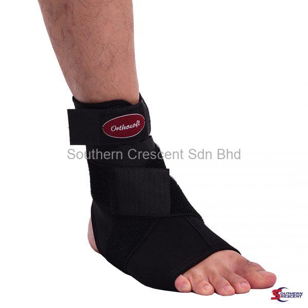 ANKLE GUARD WITH LIGAMENT SUPPORT